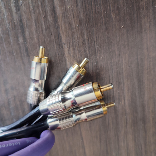 Cable Rca Stinger 2 Metros Usado Original Ofc (Usado)
