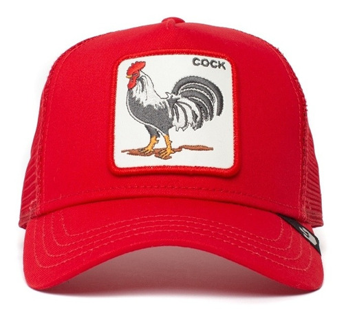 Gorra Goorin Bros Trucker Gallo Rojo Cock