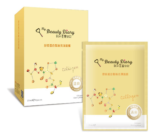 My Beauty Diary Mascarilla Reafirmante De Colageno, Relajant