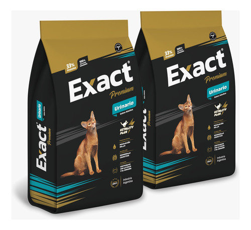 Exact Premium Gatos Adultos Urinario 8 Kg + 8 Kg