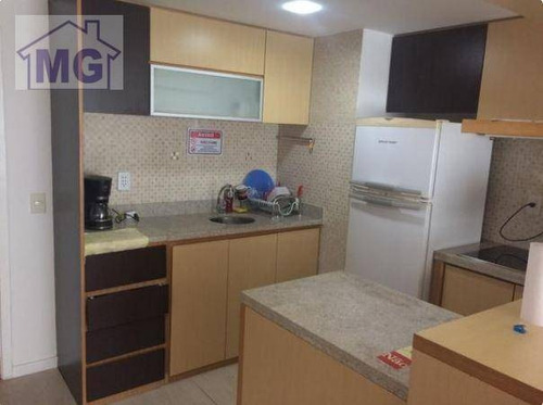 Imagem 8 de 20 de Flat Com 1 Dormitório, 70 M² - Venda Por R$ 200.000,00 Ou Aluguel Por R$ 2.000,00/mês - Glória - Macaé/rj - Fl0016