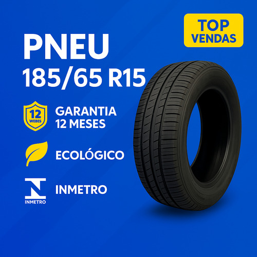 Pneu 185/65-r15 Para Corsa Palio Fox Fit