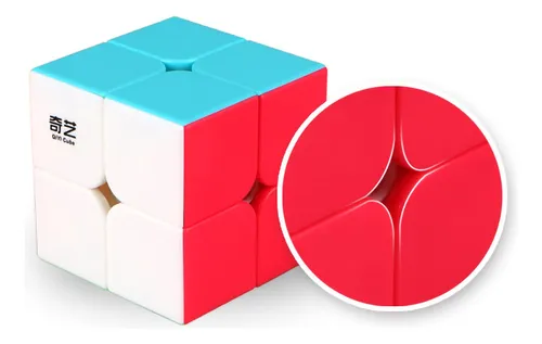 Rompecabezas De Cubo De Velocidad 2x2 2x2 X2 Cubo Mágico R.