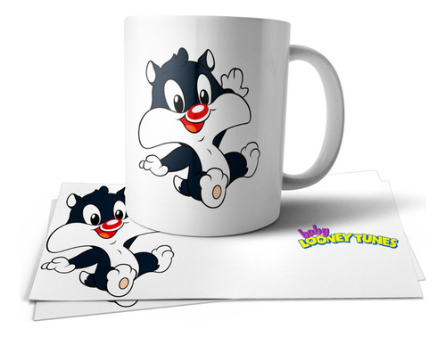 Silvestre Gato Bebe Looney Tunes Taza Tu Propio Estilo