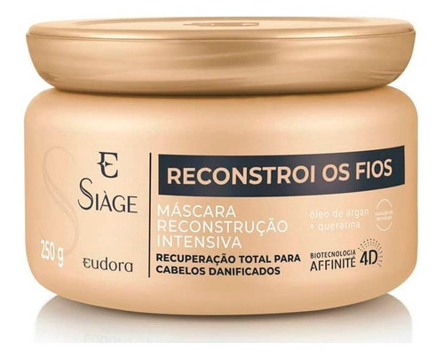 Siáge Reconstrói Fios Shampoo + Condi + Máscara + Queratina