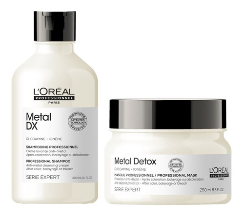 Pack Metal Detox - Shampoo  300 Ml Y Máscara 250ml