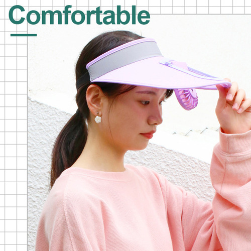 Sombrero Deportivo Con Ventilador Genial Para Ciclismo