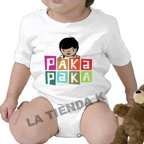 Imagen 1 de 9 de Bodies Para Bebes Paka Paka Zamba Niña San Martin