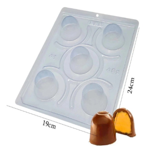 Forma De Silicone Especial Trufa 45gramas Ref: 41 Bwb