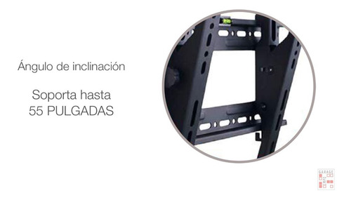 Imagen 6 de 7 de Soporte Fijo Para Tv Lcd Led De 26 A 55 Pulgadas Reforzado