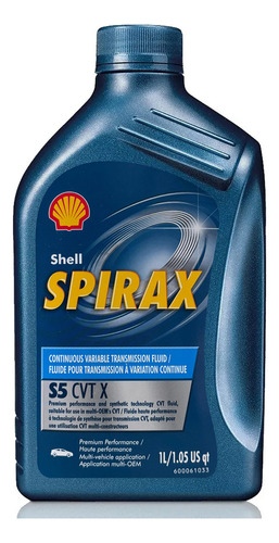 Oleo De Cambio Transmissao Automatica Shell Spirax S5 Cvt