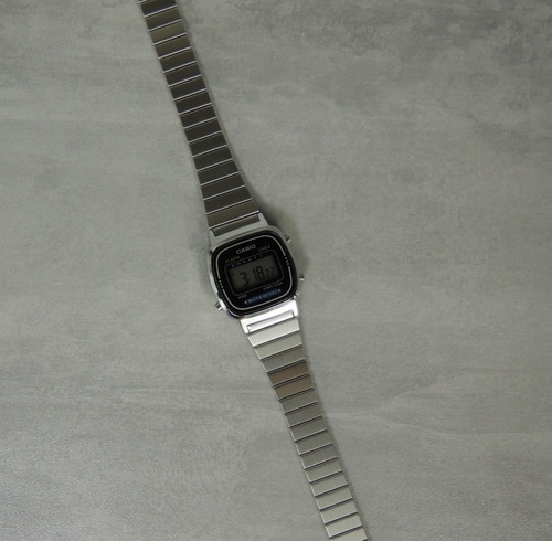 Relógio Casio Vintage Mini La670wa-1df Nota Fisc Envios Full