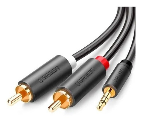 Ugreen - Cabo 10510 P2 X 2x Rca 2m Blindagem Profissional