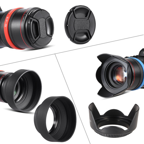 Andoer Estojo Filtro De Lente 49mm Uv + Cpl + Fld + Nd ( Nd2