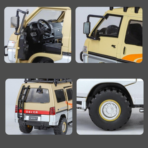 1:24 Crawler Car Juguete Decoración De Regalos 4wd Amarillo