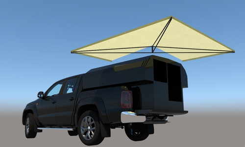 Imagen 7 de 15 de Venta O Alquiler De Minicamper Para Amarok, Ranger, Ram, Etc