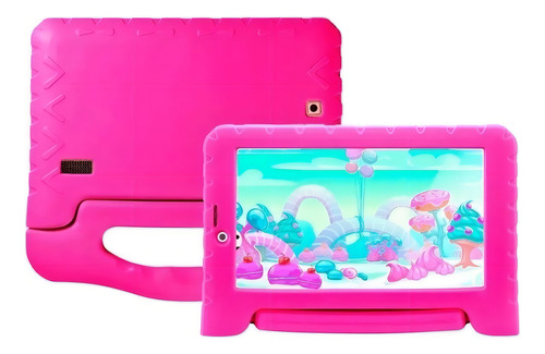 Tablet Plus NB29 7" com rede móvel 16GB rosa 1GB de memoria RAM - Excelente (Recondicionado)
