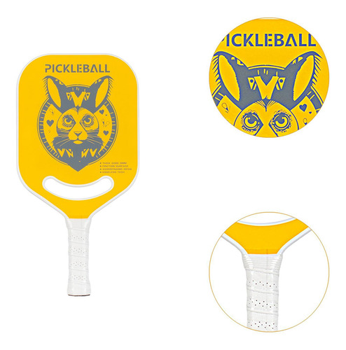 Carbon Fiber Pickleball Paddle With Comfortable Nonslip Grip