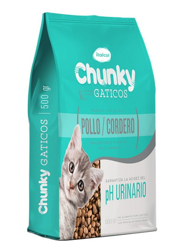 Concentrado Gato Chunky 09al 500 Gr Pollo/cordero