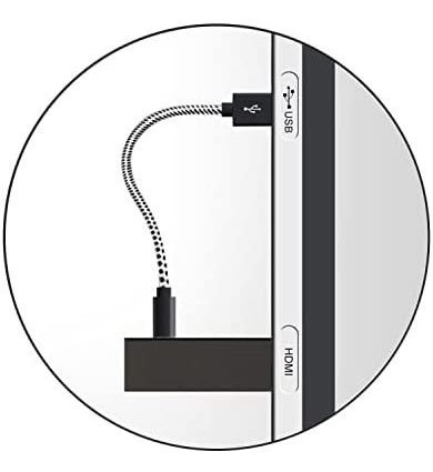 Cable Micro Usb Podline Ara Transmisión De Tv Stick -negro