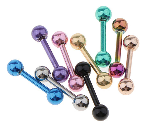 Aros De La Lengua Bola De 3 Mm