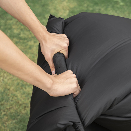 Puff Inflable Negro