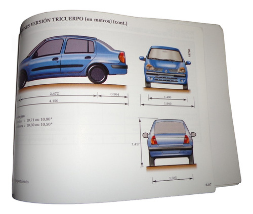 Renault Clio 2003 Manual Original (Usado)