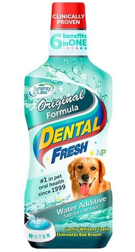 Dental Fresh Original Formula Higiene Bucal Perro 503ml. Np