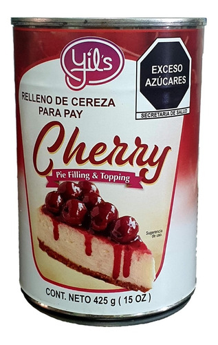  Cereza 100% Pure Relleno Pay Cherry Yils 425grs
