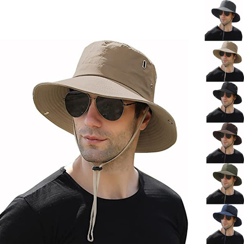 Sombreros Para El Sol De Ala Ancha Upf50+, Impermeable Y Tra