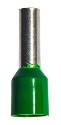 Imagen 1 de 2 de Puntera Tubular 6mm Verde Tif (x100u) Ze6010 Zoloda - Tofema