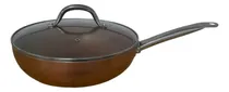 Comprar Wok 28 Cm Cobre Copper Teflon Cool Bazar