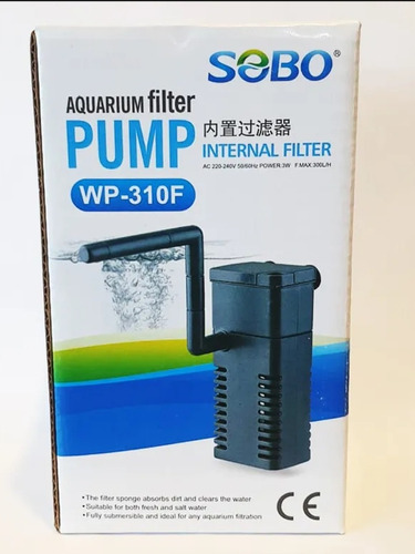 Filtro Para Pecera 300l/h 3w 