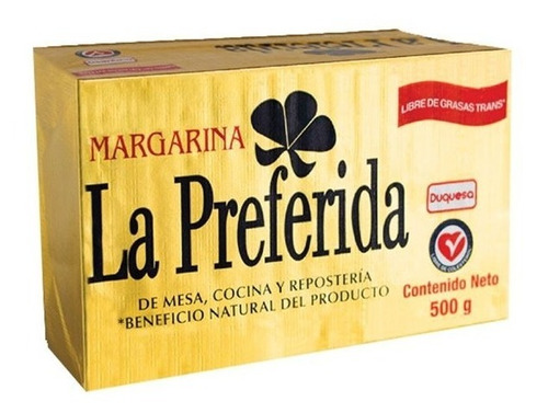 Margarina La Preferida X500gr - g a $18