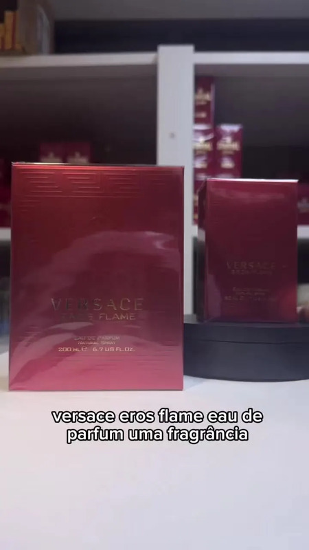 Perfume Versace Eros Flame Eau de Parfum 100ml Amadeirado