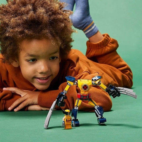 Imagen 4 de 6 de Lego® Marvel - Armadura Robótica De Wolverine (76202) Cantidad de piezas 141