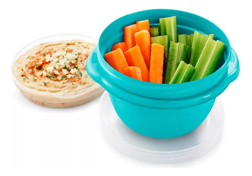 Taper Contenedor Set Rubbermaid Take Alongs 473 Ml Pack X2 U