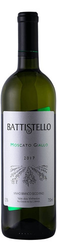 Vinho Battistello Moscato Giallo Branco Seco 750ml