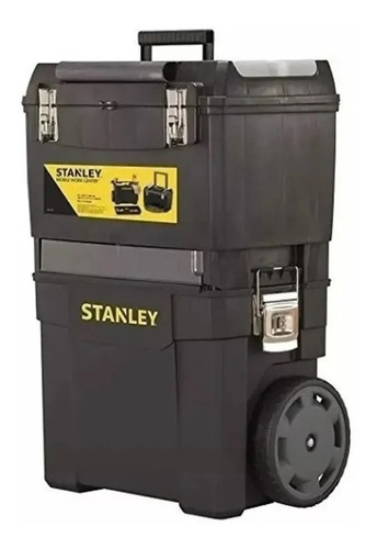 Caja Plastica Vertical Carro Porta Herramientas Stanley 