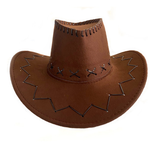Fantasia Chapéu Cowboy Country Aveludado (175)