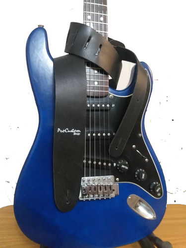 Imagen 7 de 8 de Correa Para Guitarra De Cuero Genuino Ancho 6cm Procustom