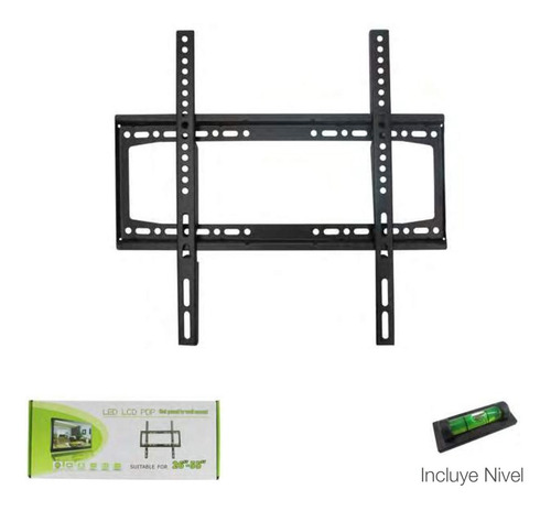 Imagen 2 de 5 de Soporte Fijo Para Tv Lcd Led De 26 A 63 Pulgadas C/accesorio