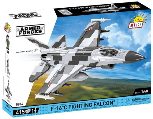 Avião Caça F-16c Fighting Falcon Força Aérea Polonesa Cobi