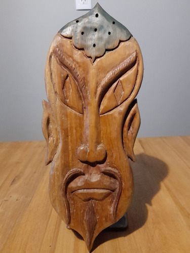 Mascara De Cedro (rostro Oriental) 35cm X 14cm $4000