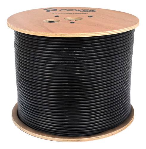 Powerfiber Ftp Cat6 Exterior Puro Cobre Doble Cubierta