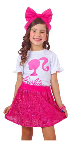 Roupa Para Menina Infantil Moda Blogueirinha Pronta Entrega 