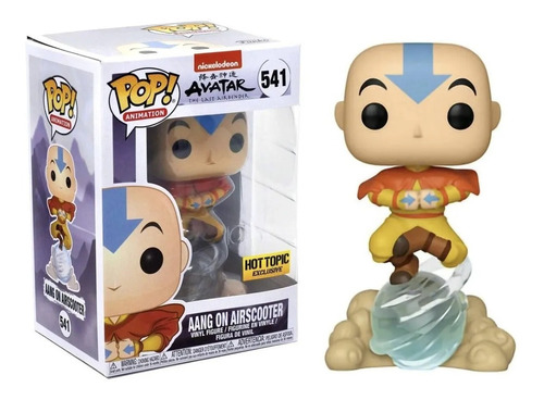 Funko Pop Avatar Aang On Airscooter Exclusivo #541