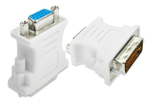 Adaptador Convertidor De Dvi 24+5 Macho A Vga Hembra