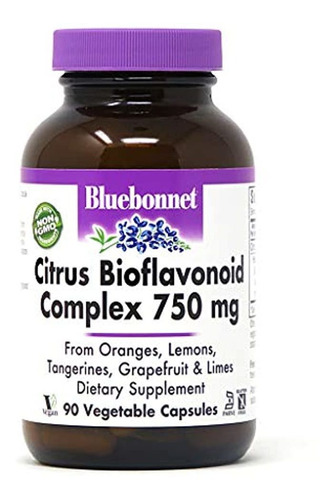 Bluebonnet Citrus Bioflavonoid Complex 750 Milligram 90 Cap