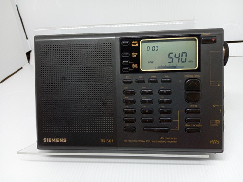 Imagem 2 de 10 de Rádio Receptor Siemens Rk661 = Sangean Ats808 Am Fm Oc Lw